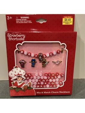 Strawberry Shortcake Charm Necklace Kit